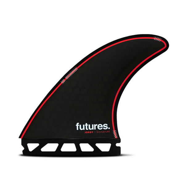 QUILLAS THRUSTER FUTURES FINS HC (BLACK, RED)