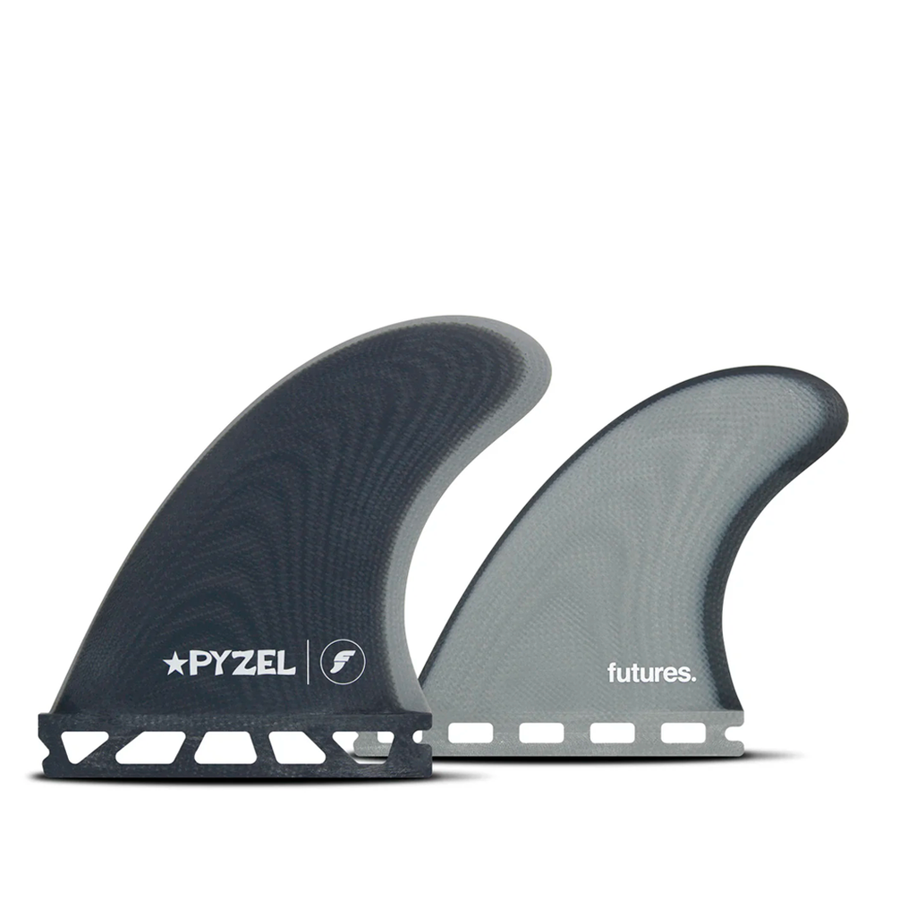 QUILLAS QUAD FUTURES FINS PYZEL PADILLAC CS FIBARA DE VIDRIO (BLUE, GREY)