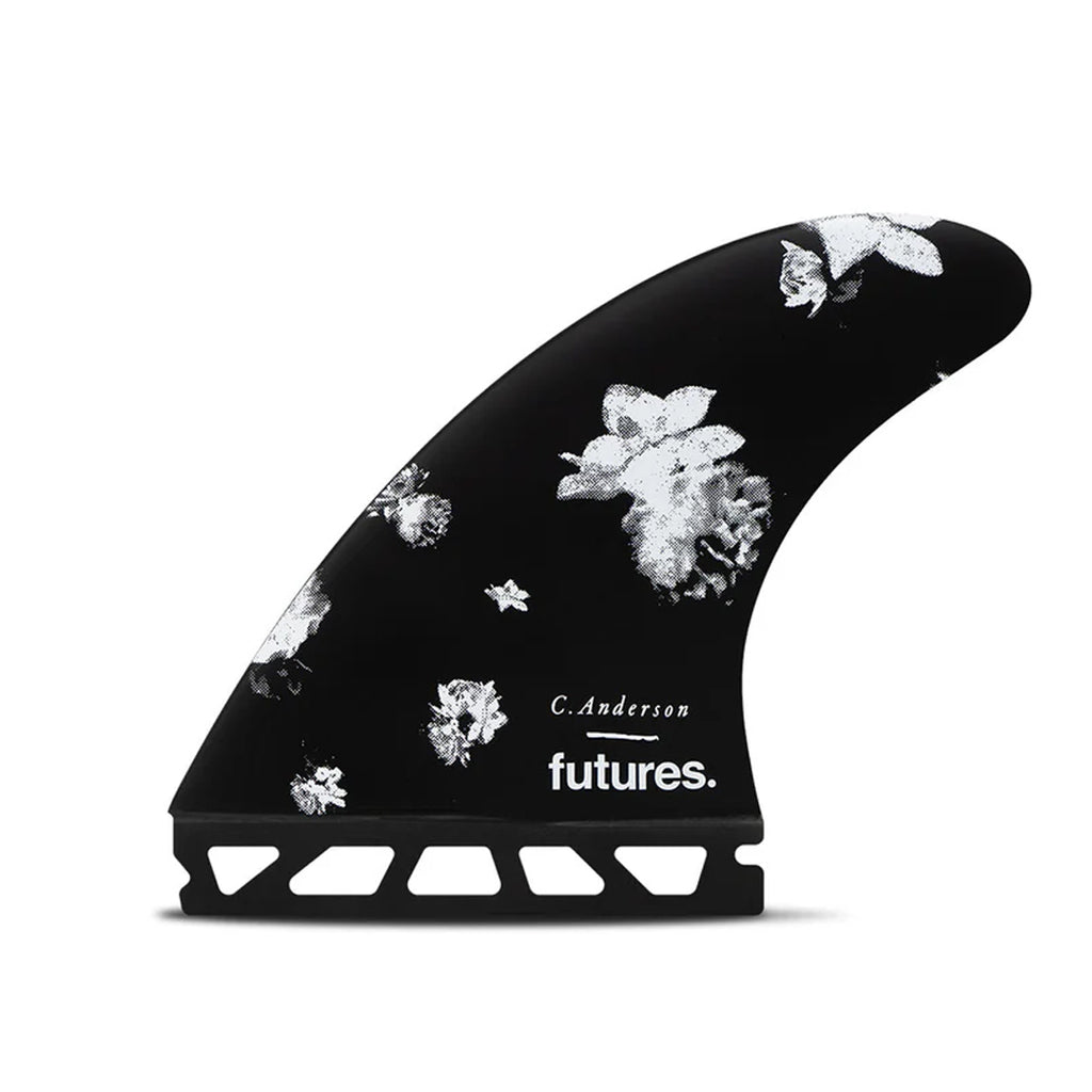 QUILLAS THRUSTER FUTURES FINS ANDO BLACKSTIX (BLACK)