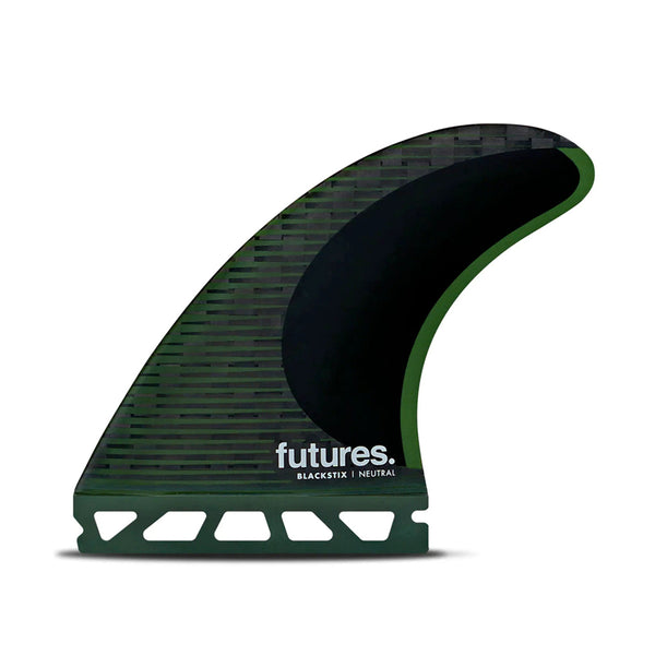 QUILLAS THRUSTER FUTURES FINS F8 BLACKSTIX