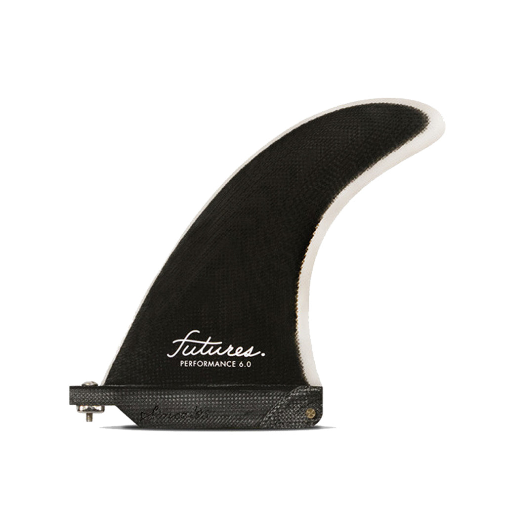 SINGLE FIN PARA LONGBOARD FUTURES FINS PERFORMANCE 6.0" FIBRA DE VIDRIO