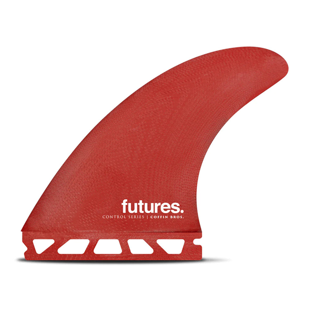 QUILLAS THRUSTER FUTURES FINS COFFIN DE FIBRA DE VIDRIO