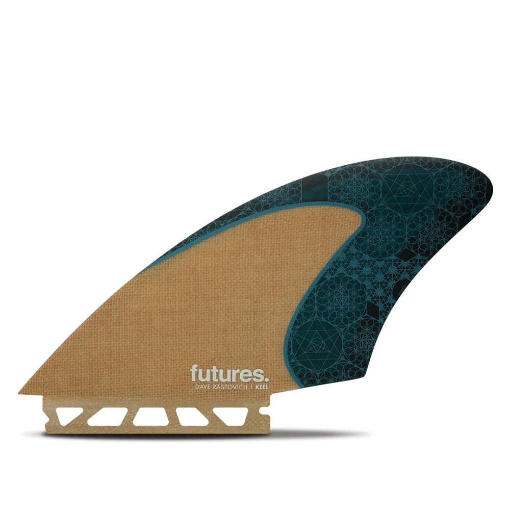 QUILLAS TWIN FUTURES FINS RASTA KEEL HONEYCOMB