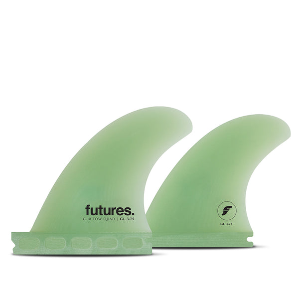 QUILLAS BIG WAVE FUTURES FINS TOW QUAD GERRY LOPEZ 3.75 DE FIBRA DE VIDRIO G10