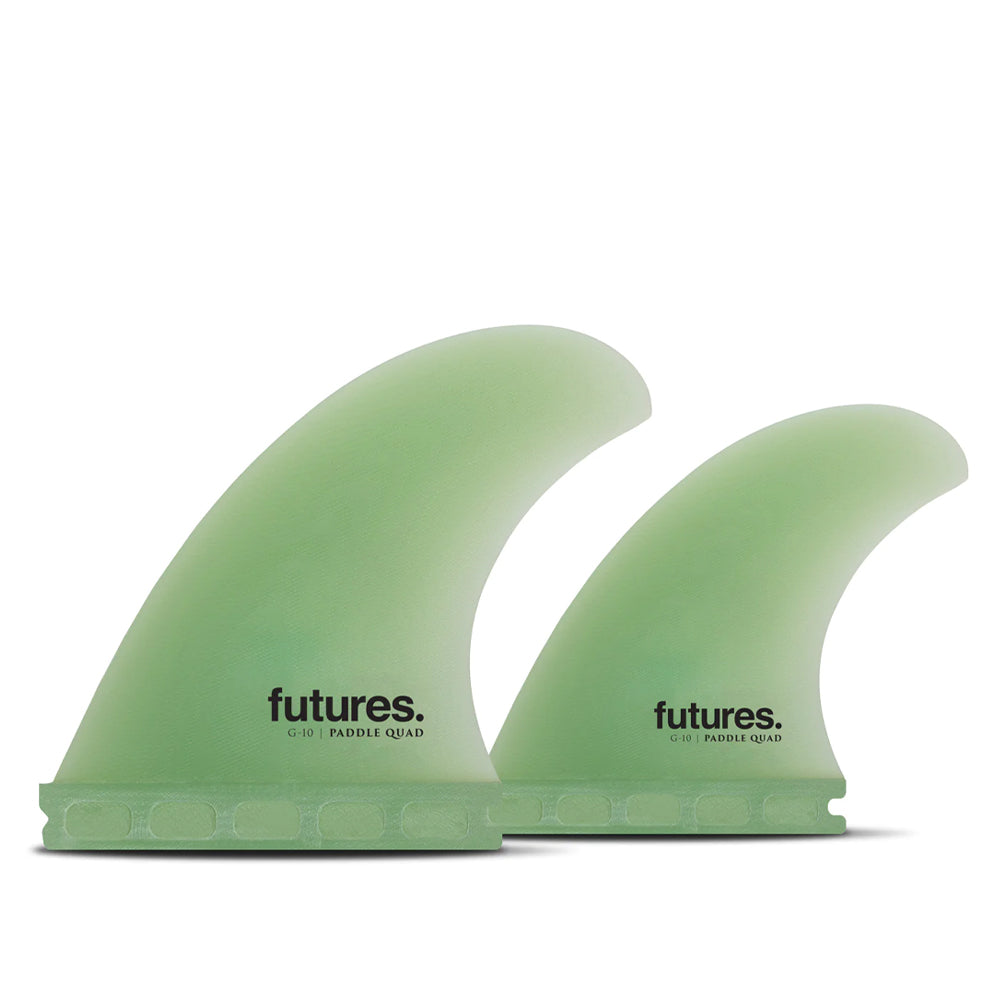 QUILLAS BIG WAVE FUTURES FINS PADDLE QUAD DE FIBRA DE VIDRIO G10