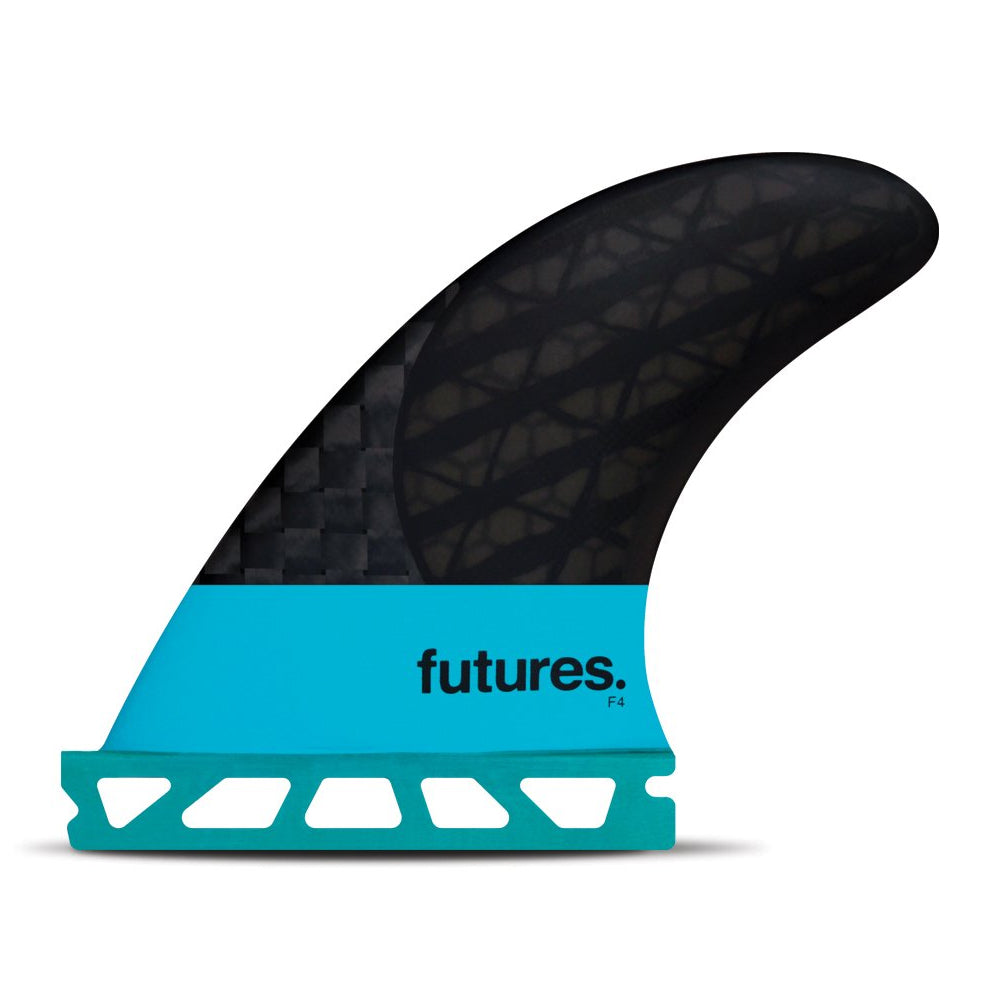 QUILLAS THRUSTER FUTURES FINS F4 BLACKSTIX