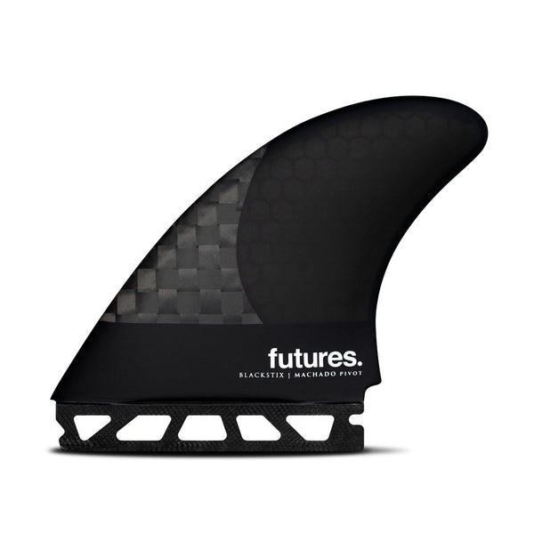 QUILLAS THRUSTER FUTURES FINS MACHADO PIVOT BLACKSTIX