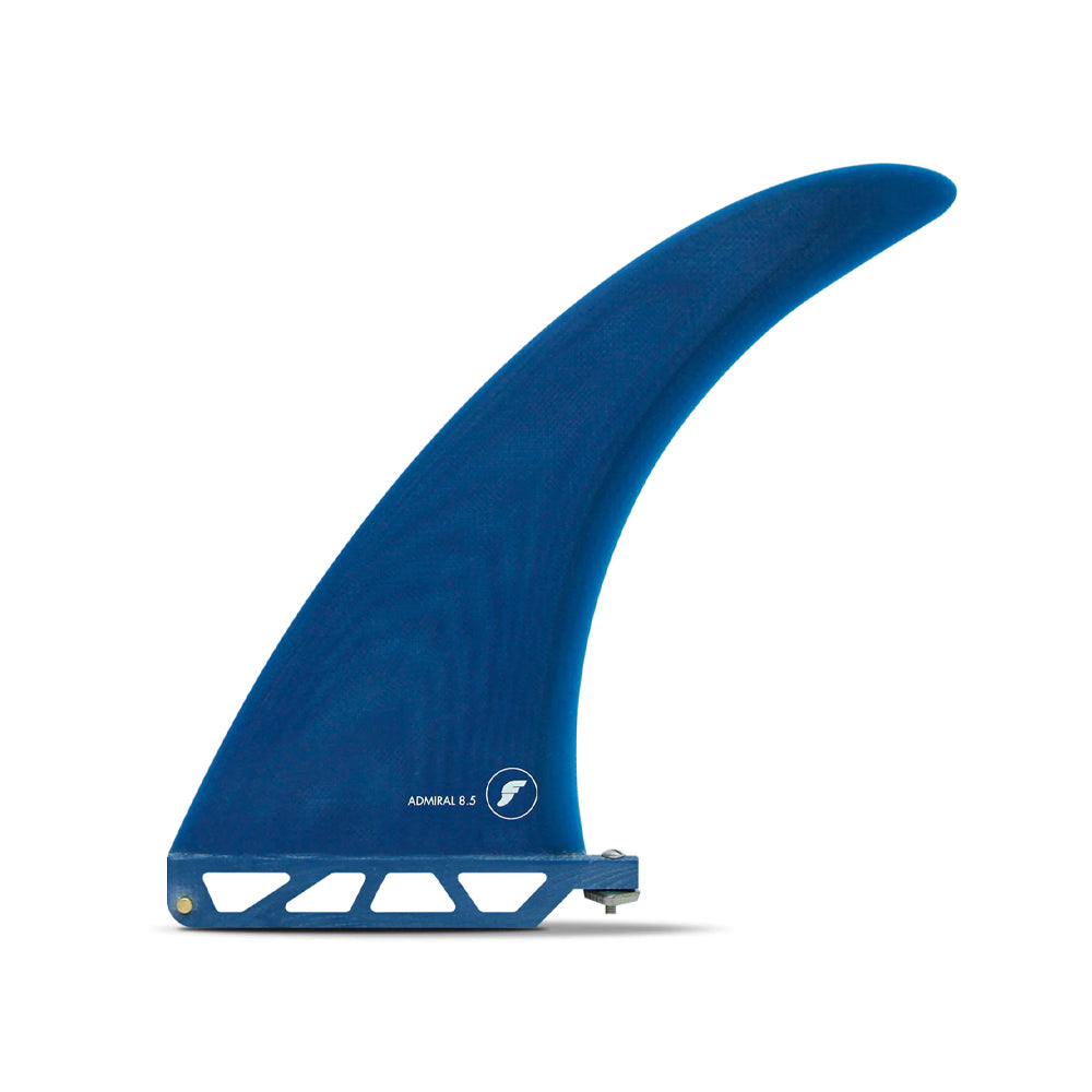 SINGLE FIN PARA LONGBOARD FUTURES FINS ADMIRAL 8.5'' DE FIBRA DE VIDRIO