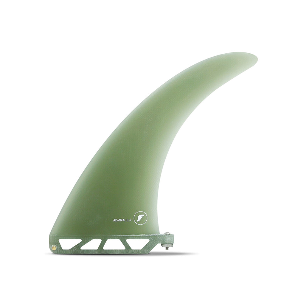 SINGLE FIN PARA LONGBOARD FUTURES FINS ADMIRAL 8.5'' VOLAN DE FIBRA DE VIDRIO