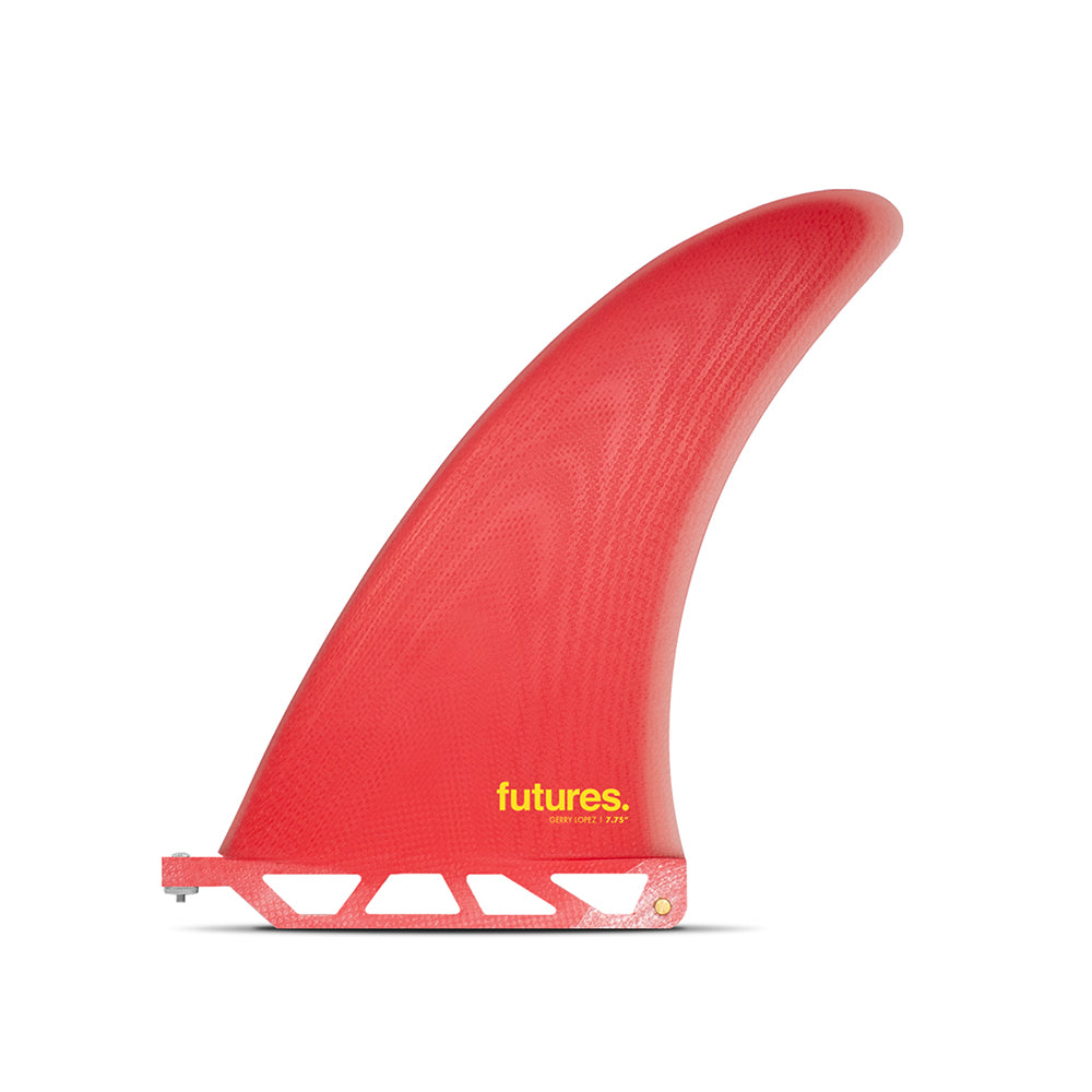 SINGLE FIN PARA LONGBOARD FUTURES FINS GERRY LOPEZ 7.75'' DE FIBRA DE VIDRIO