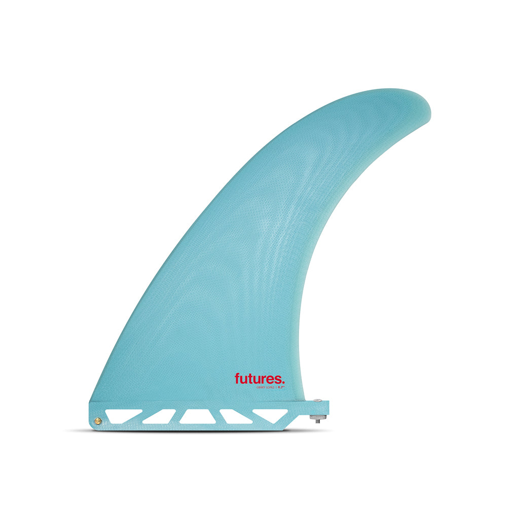 SINGLE FIN PARA LONGBOARD FUTURES FINS GERRY LOPEZ 9.7'' FLEX DE FIBRA DE VIDRIO