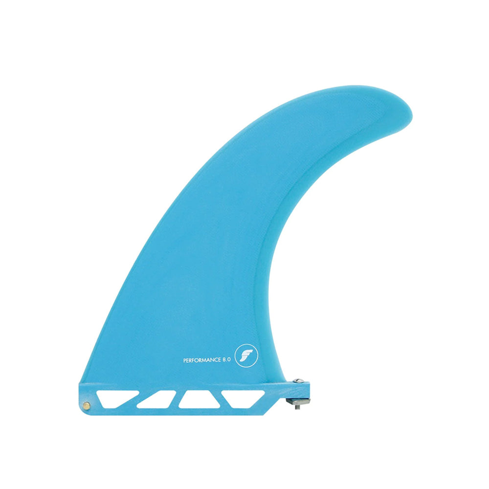 SINGLE FIN PARA LONGBOARD FUTURES FINS PERFORMANCE 8'' DE FIBRA DE VIDRIO