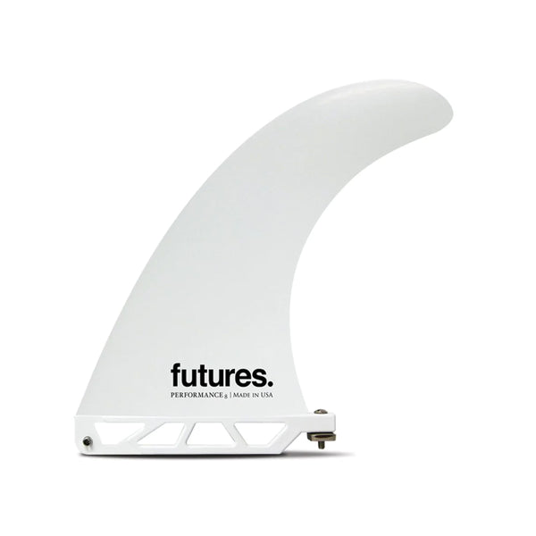 SINGLE FIN PARA LONGBOARD FUTURES FINS PERFORMANCE 8&#39;&#39; DE PLASTICO