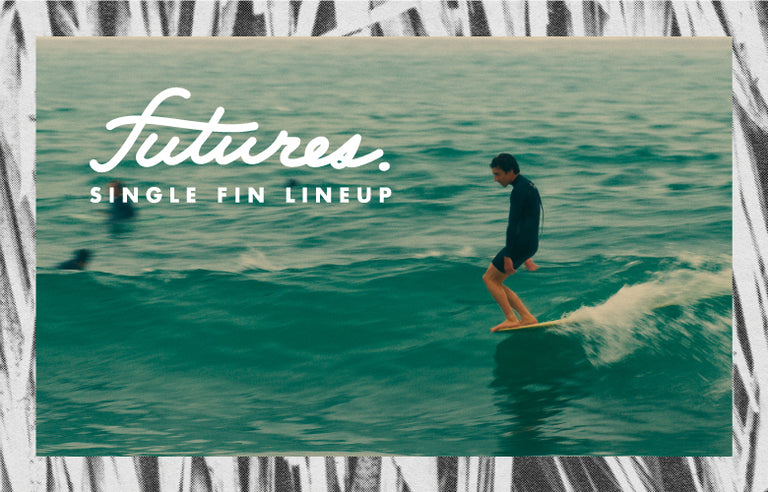 Futures single fin line up 2